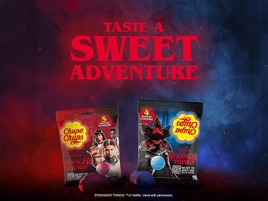 Chupa Chups x Stranger Things by Perfetti Van Melle